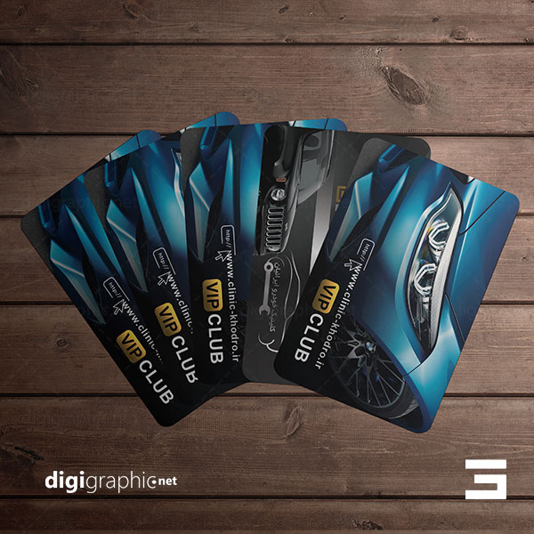 چاپ کارت ویزیت وی آی پی اتوسرویس