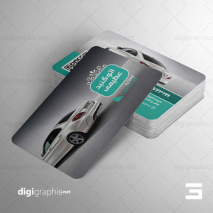 چاپ کارت ویزیت طرح نمایشگاه ماشین بنز