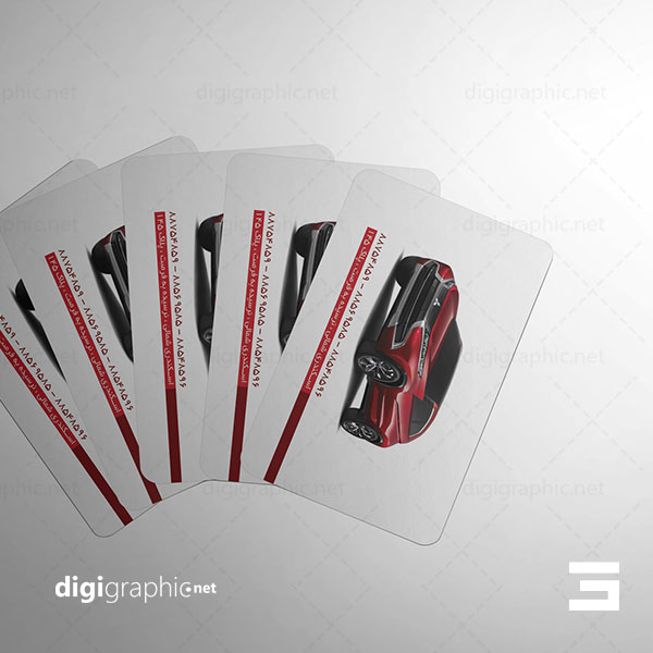 چاپ کارت ویزیت نمایندگی ماشین میتسوبیشی