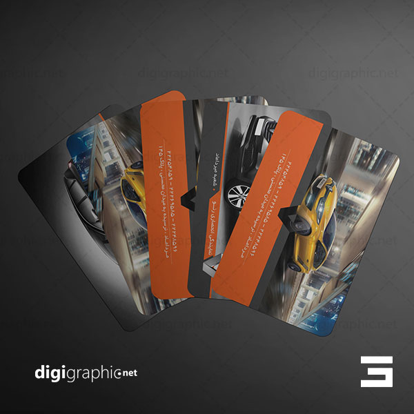 چاپ کارت ویزیت نمایندگی رنو ایرانی